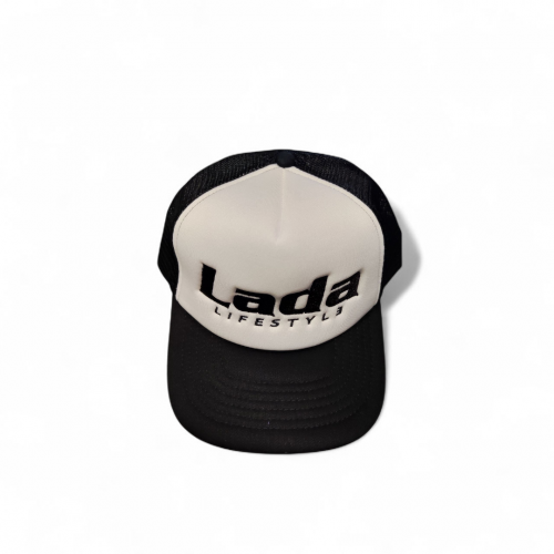 LADA LIFESTYLE TRUCKER gyerek sapka, fehér - fekete